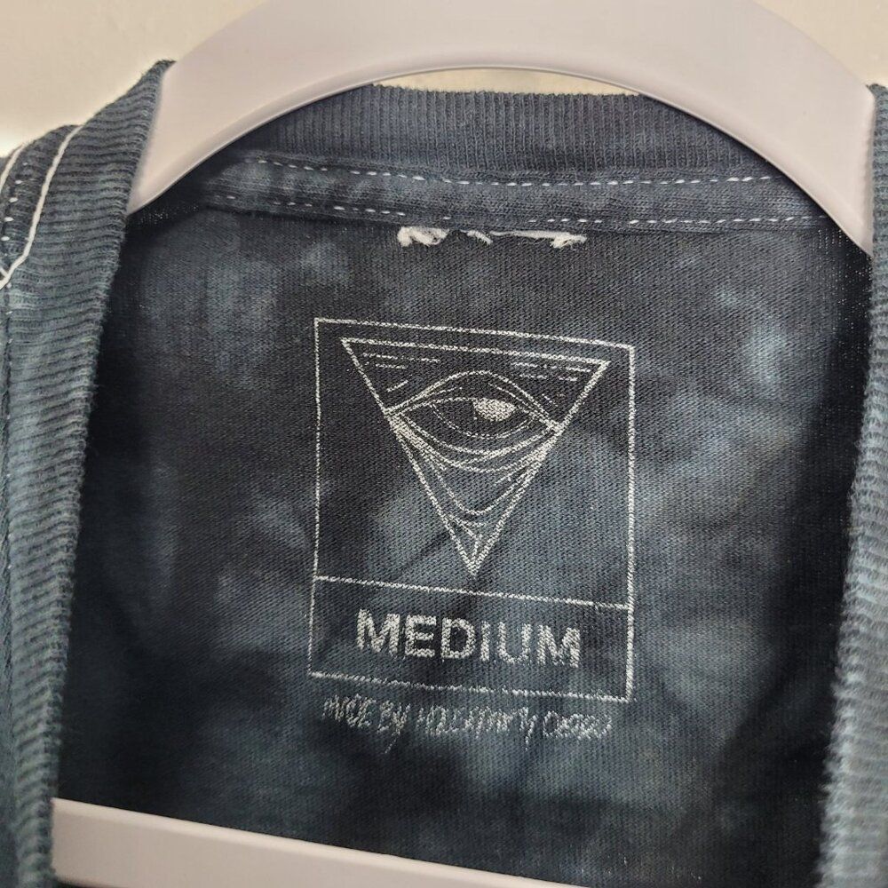 White phosphor "Succubus" Tomi Kawakami -Dark Tie-Dye t-shirt size medium - Picture 3 of 5